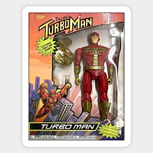 Man of Turbo Sticker